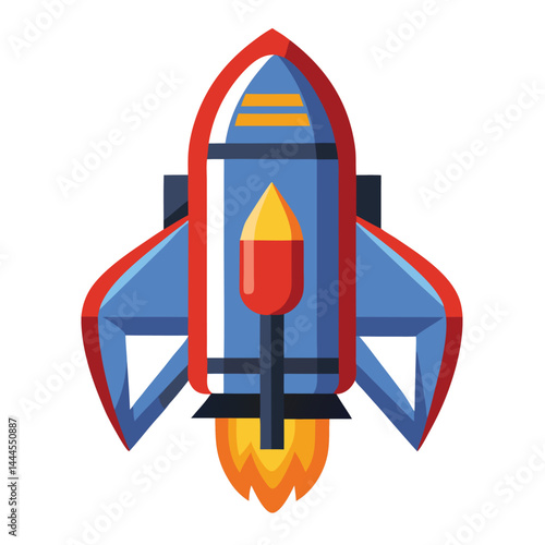 Jet pack icon isolated on white background