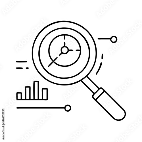 magnifying glass analytical skills icon