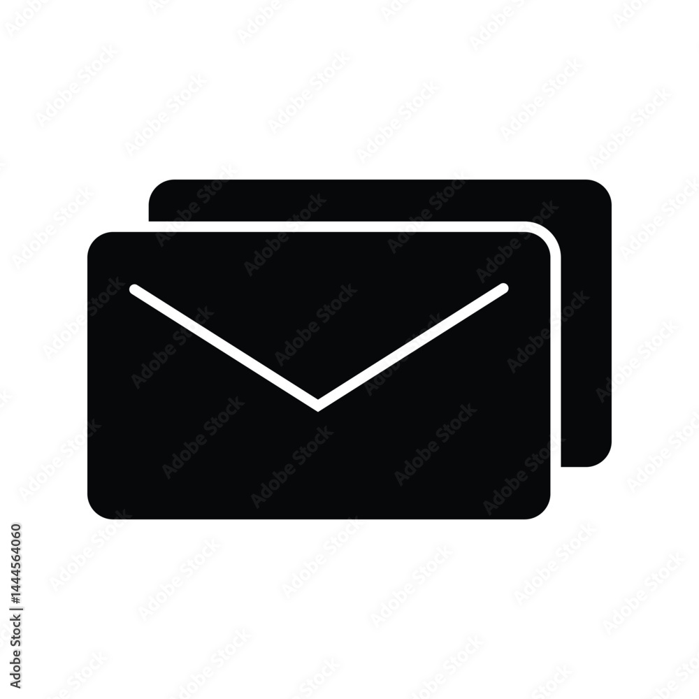 Simple model Email Envelope Icon. notification email Simple model Email Envelope Icon. notification email