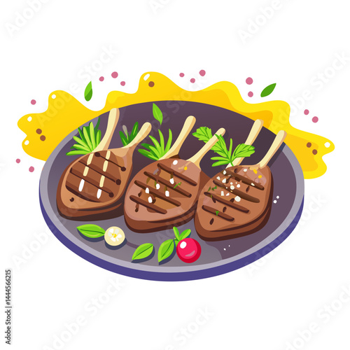  Savor Grilled Lamb Chops with Garlic Marinade