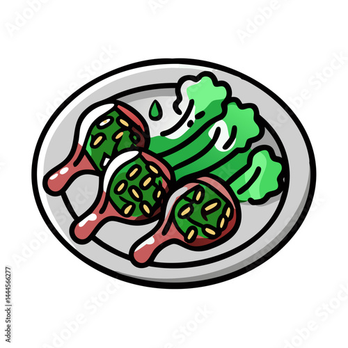  Savory Grilled Lamb Chops with Fresh Mint