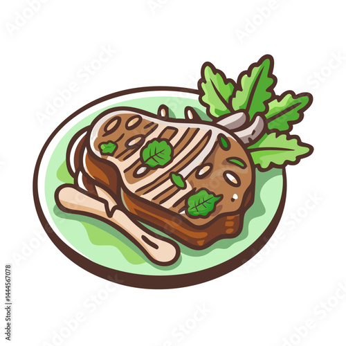  Grilled Lamb with Refreshing Mint Jelly