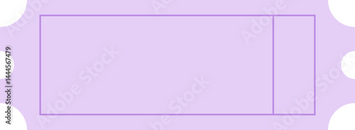 Ticket Coupon Card Element Set