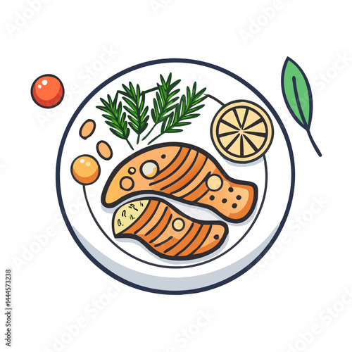  Savory Grilled Salmon with Dill