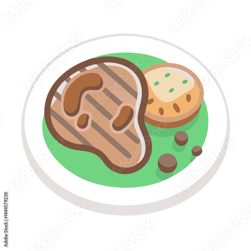  Delicious Grilled Steak with Mushroom Sauce