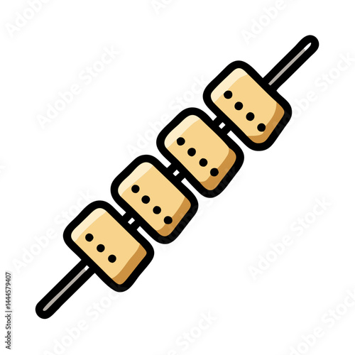  Tasty Grilled Tofu on Skewers for Healthy Snacking
