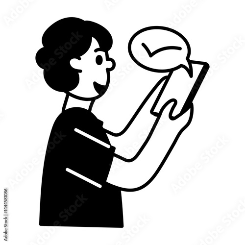 Order confirmation in doodle style illustration 

