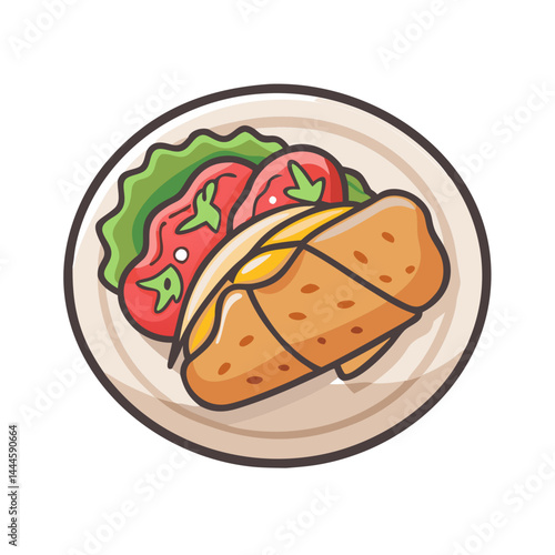  Flavorful Plate of Chicken Fajitas
