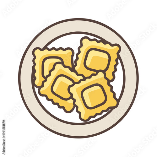  Delicious Plate of Ravioli