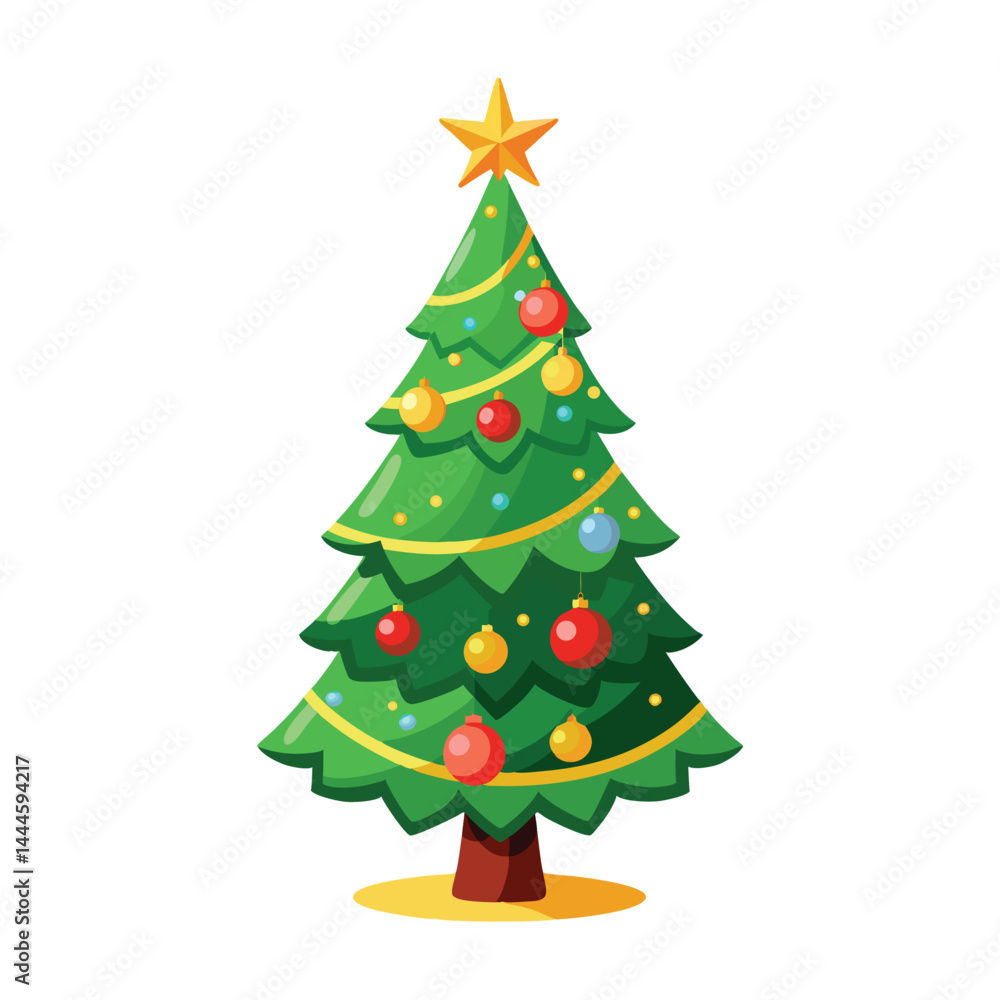Modern Christmas Tree Clipart Modern Christmas Tree Clipart