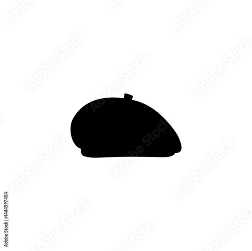 beret french headdress silhouette 