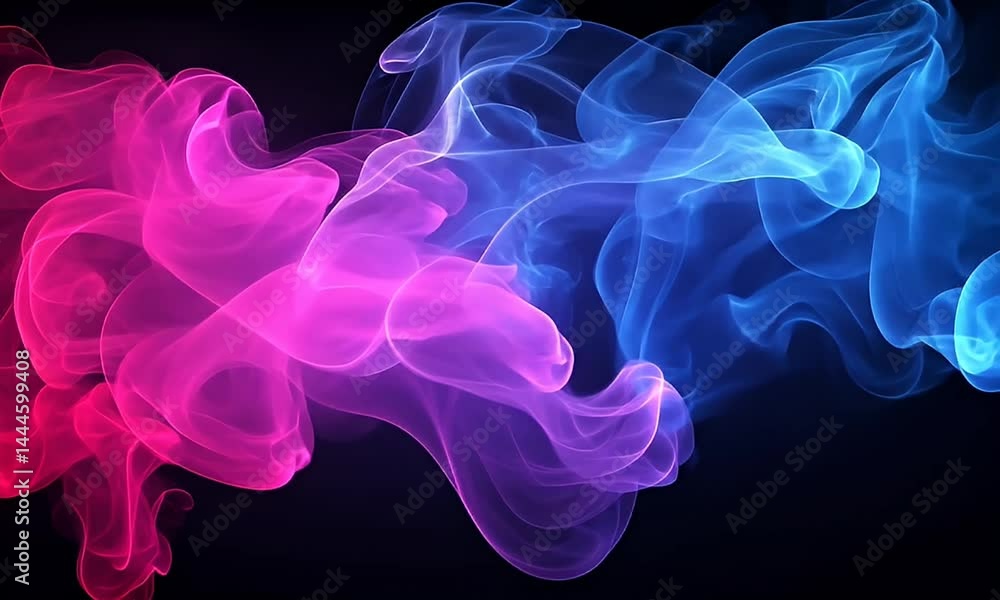 Abstract swirling pink and blue smoke effect. Abstract swirling pink and blue smoke effect.