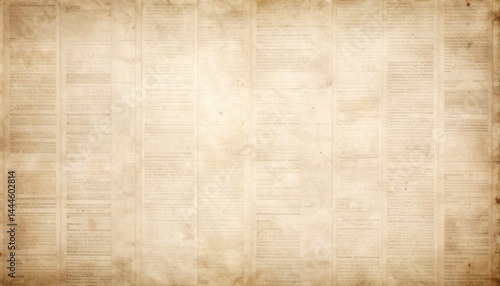 Grunge old newspaper texture background wallpaper