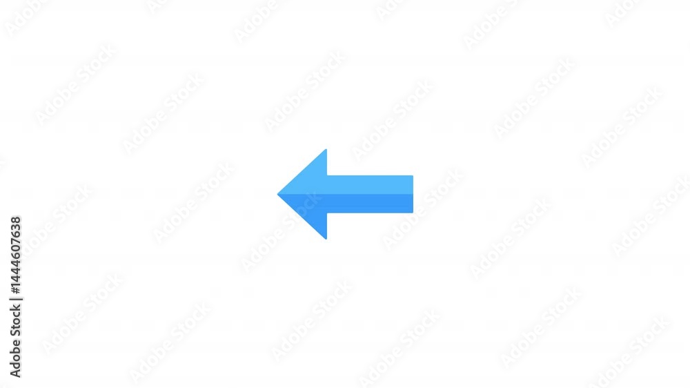 arrow big left icon animation arrow big left icon animation