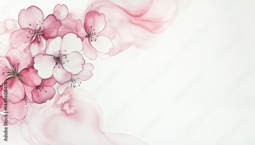 pink rose petals