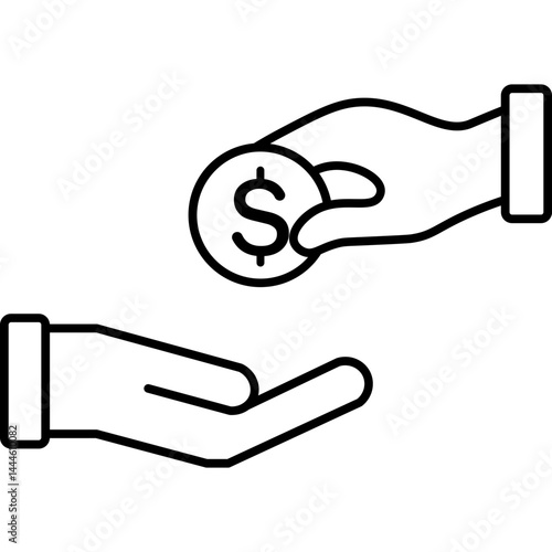 Outline Charity Icon