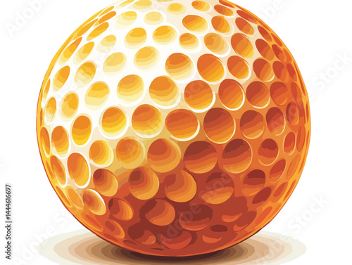 golf ball vector art