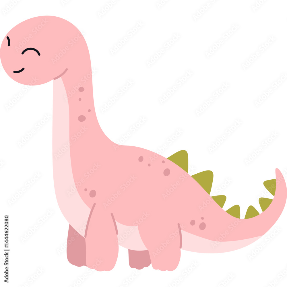 Obraz premium Cute Dinosaur Illustration