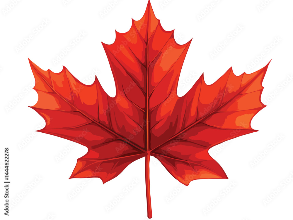 Naklejka premium leaf vector art