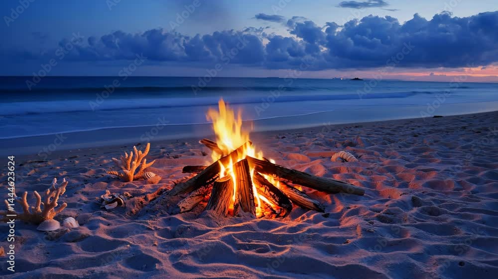 fire in the lake