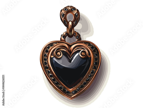 locket vector art