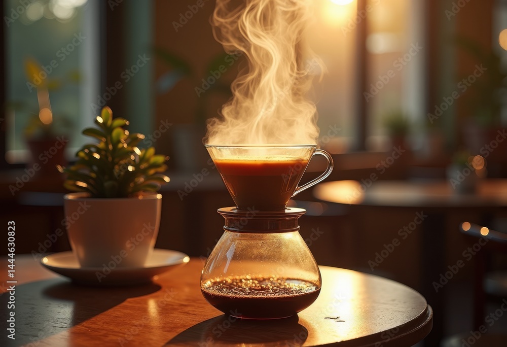 artistic coffee pour over delicate steam swirls ethereal aroma warmth cozy ambiance lifestyle, brew, beverage, mug, grounds, espresso, barista, sip artistic coffee pour over delicate steam swirls ethereal aroma warmth cozy ambiance lifestyle, brew, beverage, mug, grounds, espresso, barista, sip