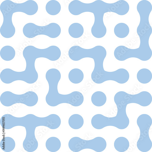 Abstract Dot Patterns Backgrounds Metaball Texture Lite blue / 抽象的なドットパターン 背景素材 メタボール テクスチャ 水色