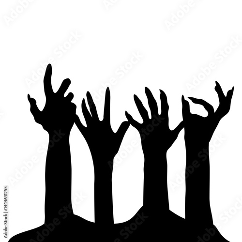 Halloween Zombie Hands