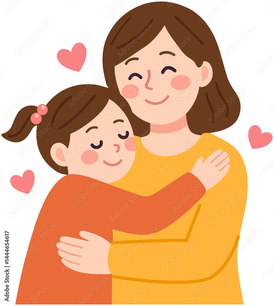 Daughter Hugging Mom
Daughter Hugging Mom