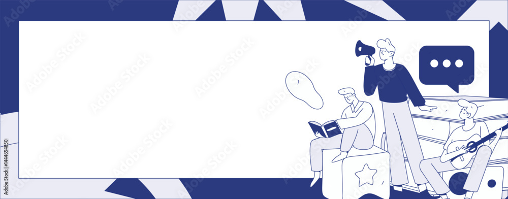 World Book Day Reading Character Flat Vector Concept Operation Hand Drawn Illustration
World Book Day Reading Character Flat Vector Concept Operation Hand Drawn Illustration