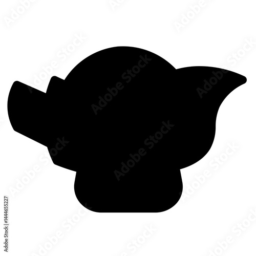 Boat Dinner Sauce Glyph Icon