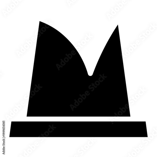 Manners Napkin Reserve Glyph Icon