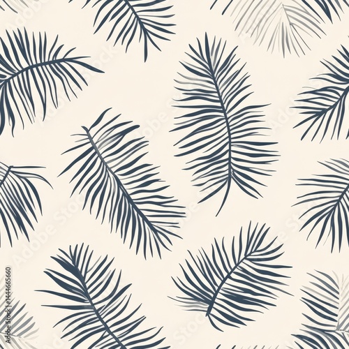 Elegant tropical leaf pattern enhancing summer vibes in decorative textiles for a lush jungle aesthetic