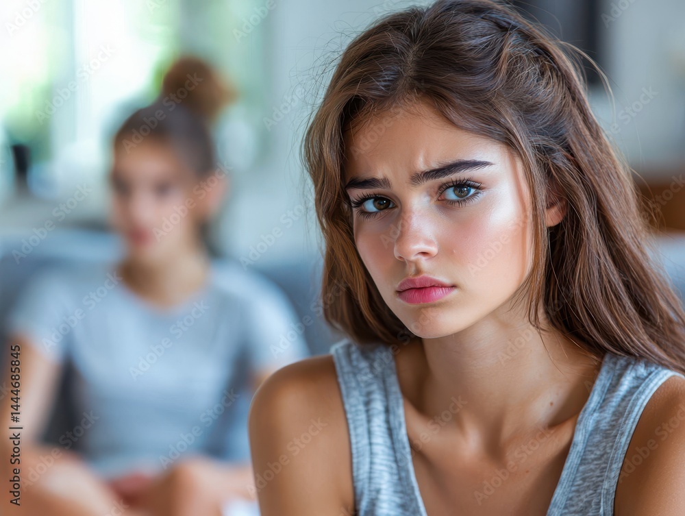 Fototapeta premium Understanding Teen Emotions and Behavior