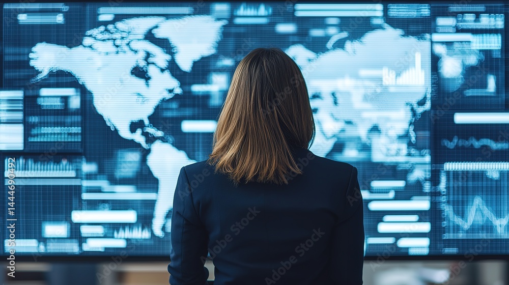 Startup founder innovates breakthrough technology in business hub digital environment focused perspective Startup founder innovates breakthrough technology in business hub digital environment focused perspective
