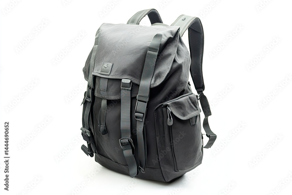 Fototapeta premium Urban hiking bag isolated on white background