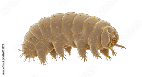 Photography Isolated Tardigrade