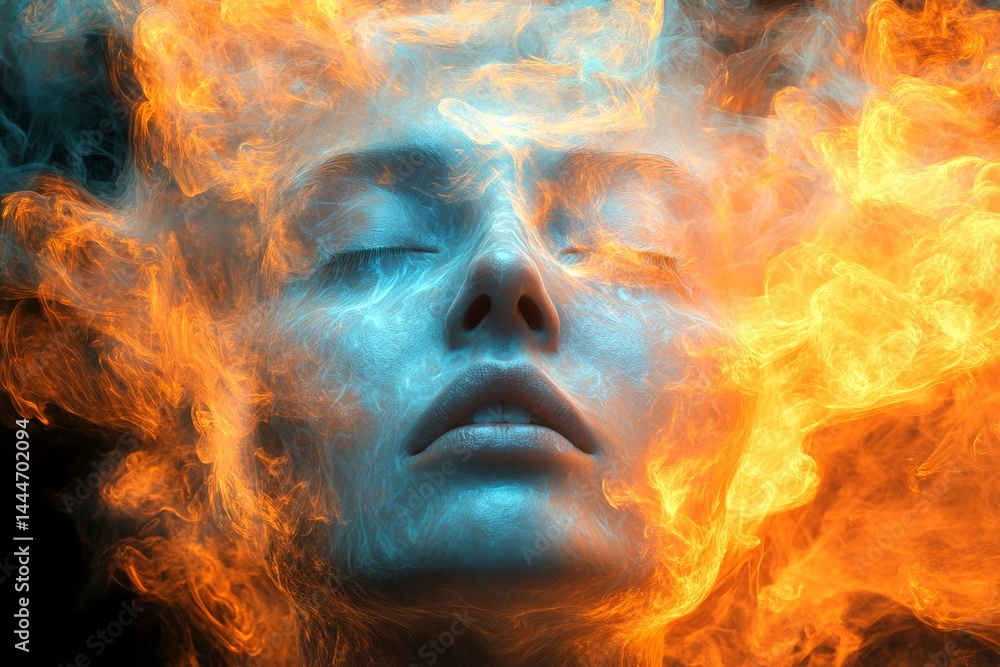 Mental disorder - phobias: abstract image of human state. Mental health therapy. Metaphorical phobias physical senses, of a mental. Mental wellness. Mental recovery. Mood regulation. Mental disorder - phobias: abstract image of human state. Mental health therapy. Metaphorical phobias physical senses, of a mental. Mental wellness. Mental recovery. Mood regulation.