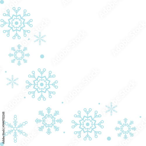 Snowflake Corner Decorative