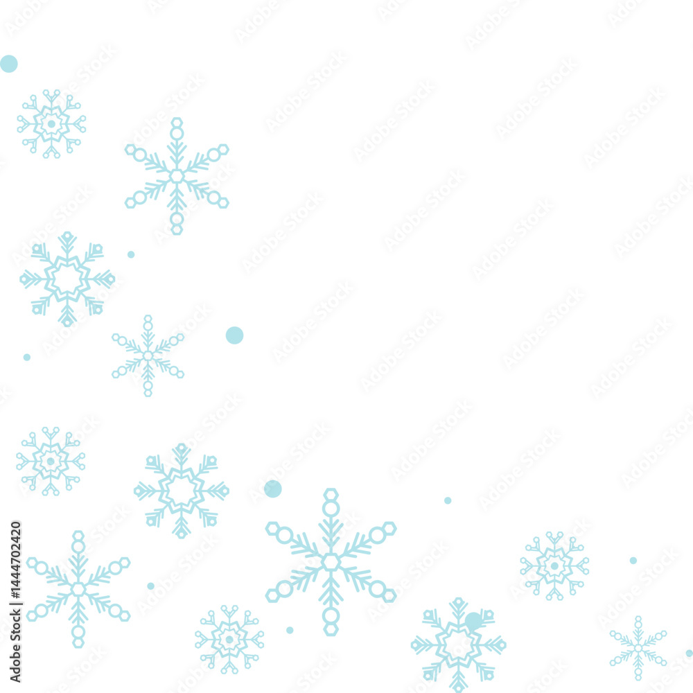 Snowflake Corner Decorative Snowflake Corner Decorative