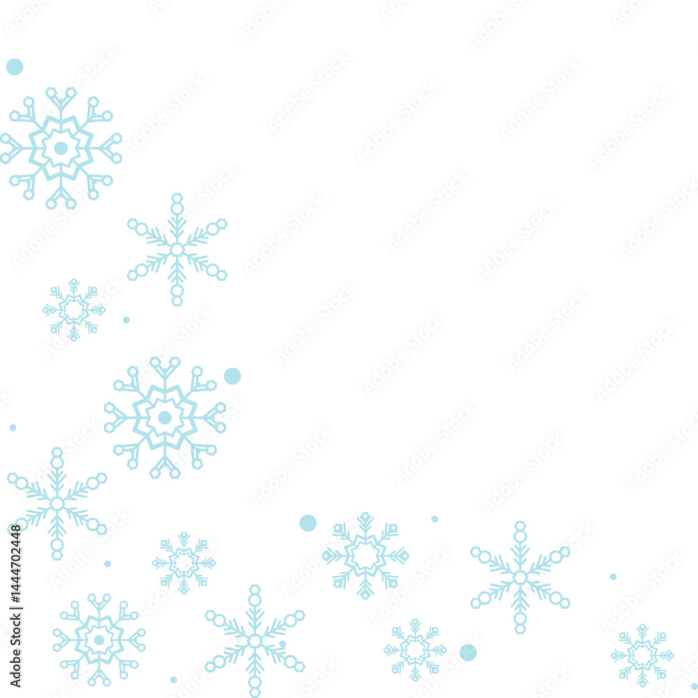 Snowflake Corner Decorative Snowflake Corner Decorative