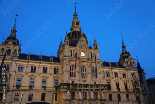 Obraz na płótnie City Hall in Graz, Austria w salonie