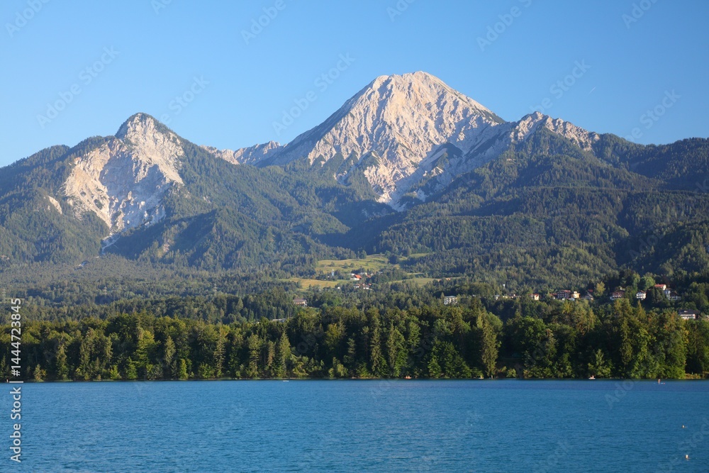 Faaker See in Villach, Austria