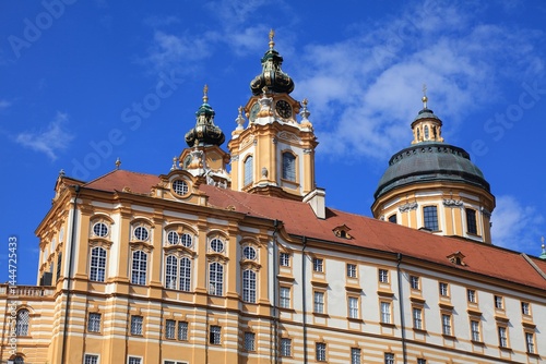 Obraz na płótnie Stift Melk architecture in Austria w salonie
