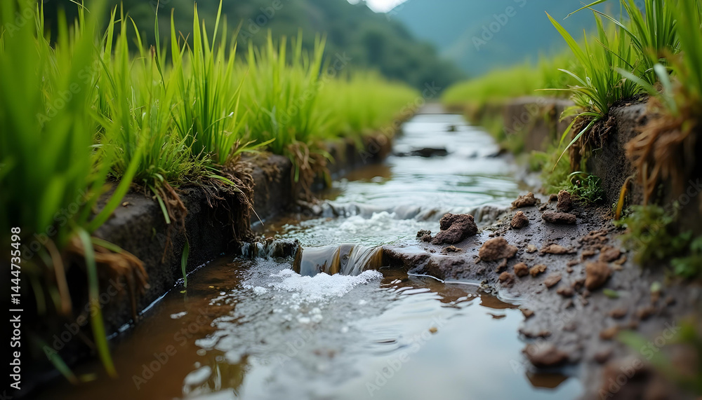 Obraz premium Nature Documentary Landscape – Forests, Flowers, Rivers, Valleys, and Light-Driven Scenes