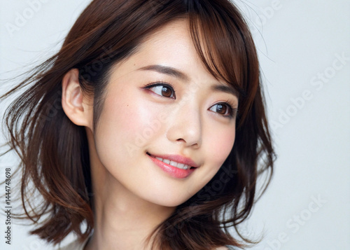 若い女性のビューティーイメージ