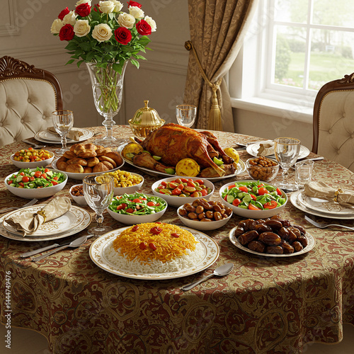 Luxurious Dining Table Sett...