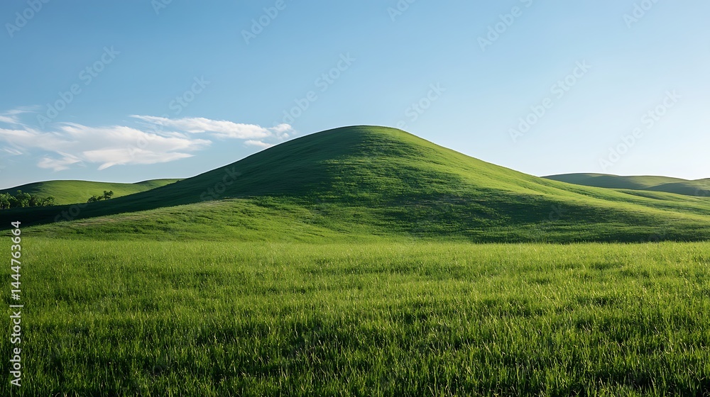 Fototapeta premium Nature Landscape with Mountain River