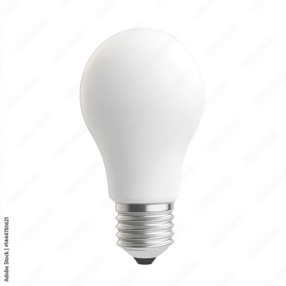 Illuminating light bulb against a white backdrop. Illuminating light bulb against a white backdrop.
