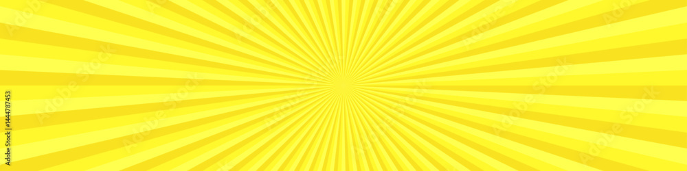 Fototapeta premium Abstract golden ray burst background design